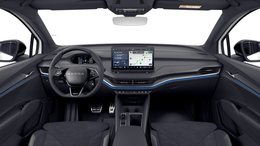 Škoda Elroq, 82 kWh 1° převodovka, barva bílá
