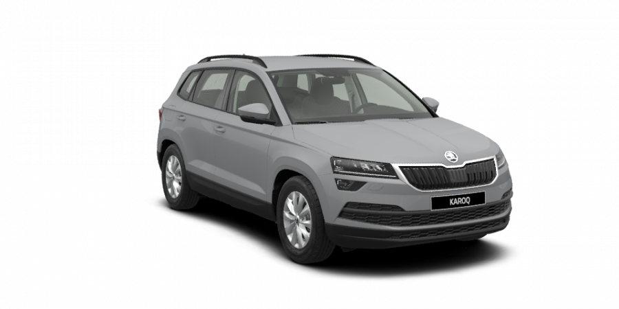 Škoda Karoq, 1,5 TSI 110 kW 6-stup. mech., barva šedá