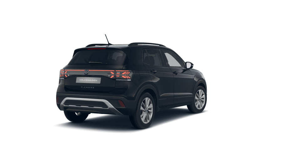 Volkswagen T-Cross, T-Cross People 1.0 TSI 70 kW 5G, barva černá