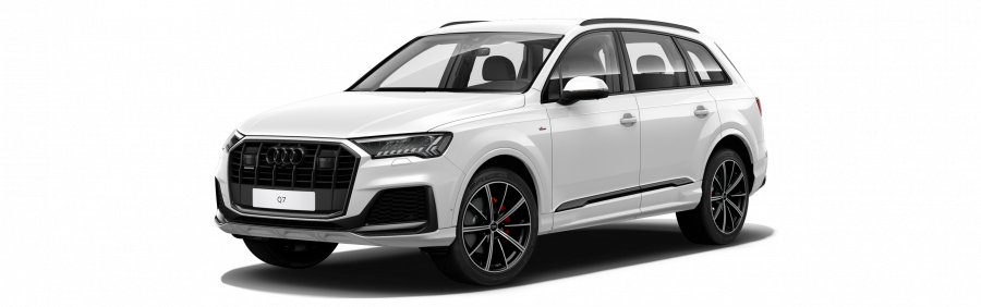 Audi Q7, Q7 S line 50 TDI quattro, barva bílá