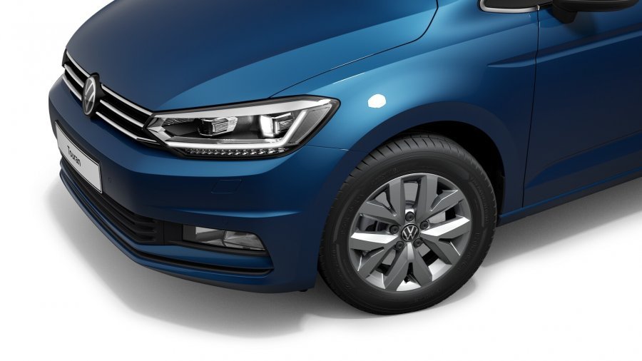 Volkswagen Touran, Touran ME 2,0 TDI 7DSG, barva modrá