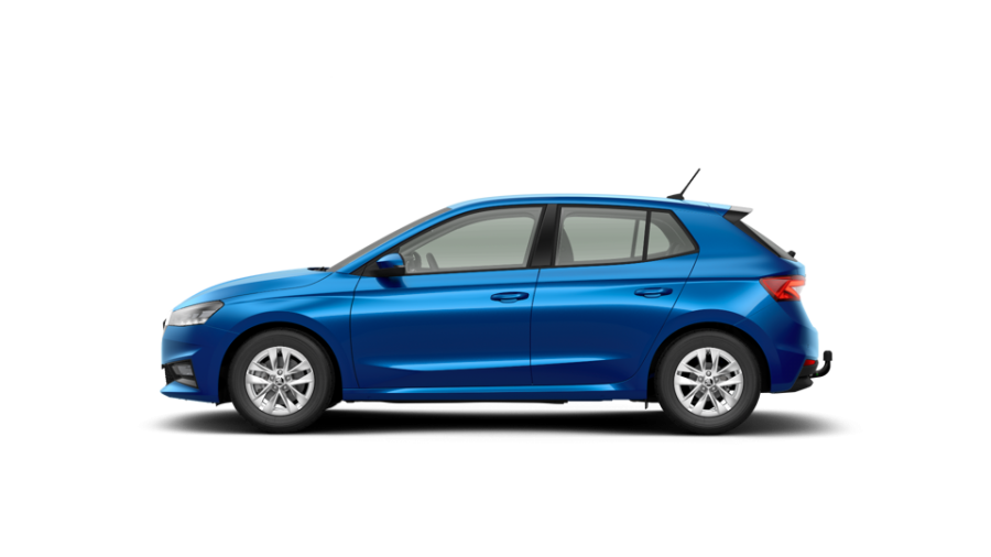 Škoda Fabia, 1,0 TSI 85 kW 6° manuální, barva modrá