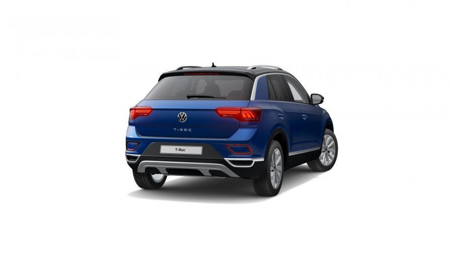 Volkswagen T-Roc, T-Roc Style 1,0 TSI 81 kW 6G, barva modrá