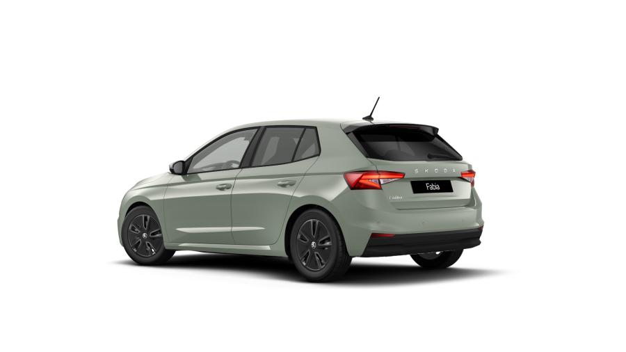 Škoda Fabia, 1,0 TSI 85 kW 7° automatická DSG, barva zelená