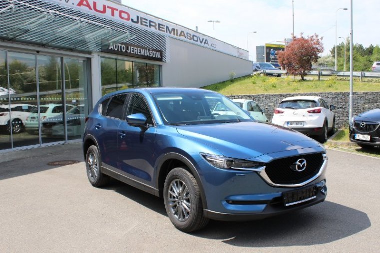 Mazda CX-5, 2.0G165 AWD, barva modrá