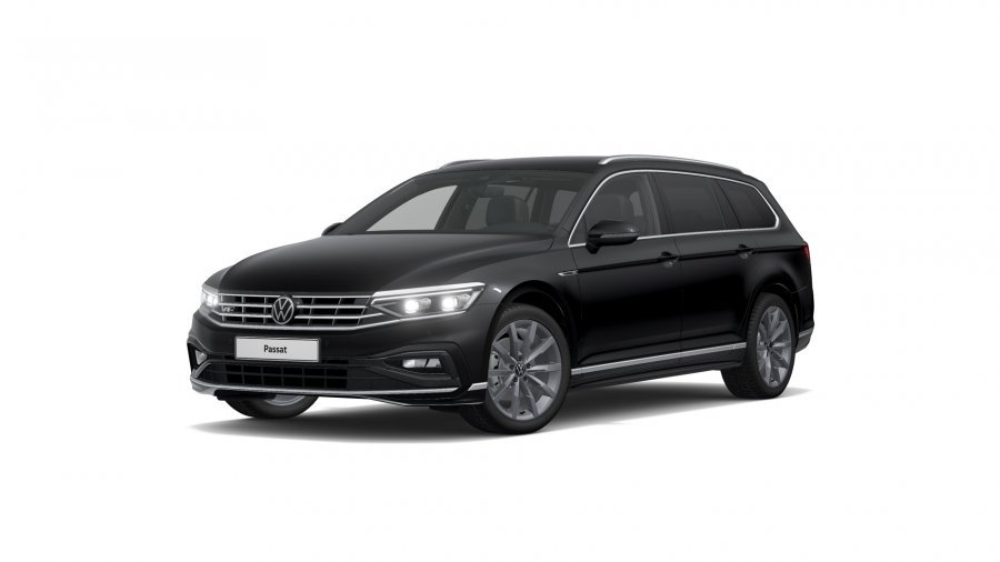 Volkswagen Passat Variant, Passat Variant R-Line 2,0 TDI EVO 7DSG, barva černá