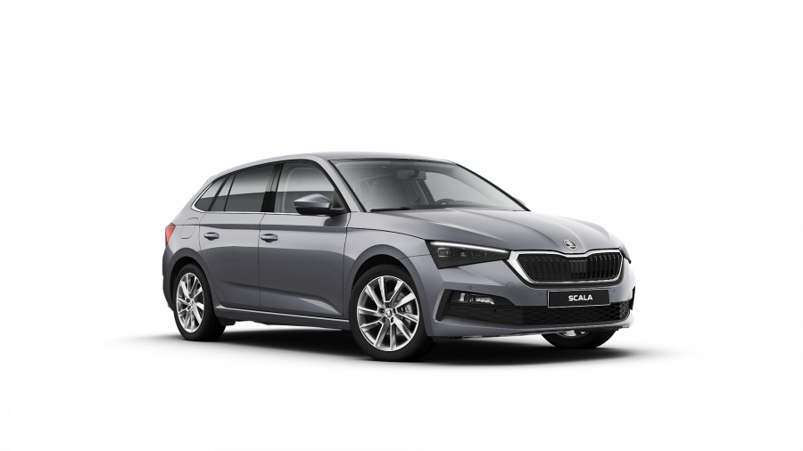 Škoda Scala, 1,0 TSI 81 KW 6-stup. mech., barva šedá