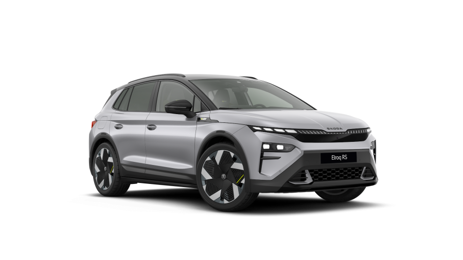 Škoda Elroq, 84 kWh 250,00 kW 1° převodovka 4x4, barva stříbrná