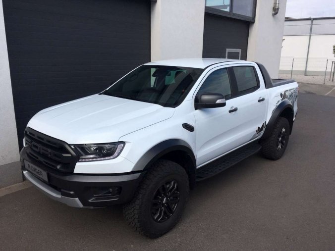 Ford Ranger, Raptor, Dvojkabina, 2.0 EcoBlue Bi-Turbo 157 kW/213 k, 10st. automatická, 4WD, barva bílá