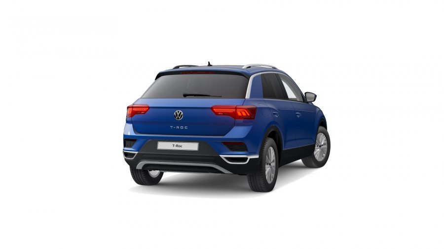 Volkswagen T-Roc, T-Roc Design 1,0 TSI 6G, barva modrá