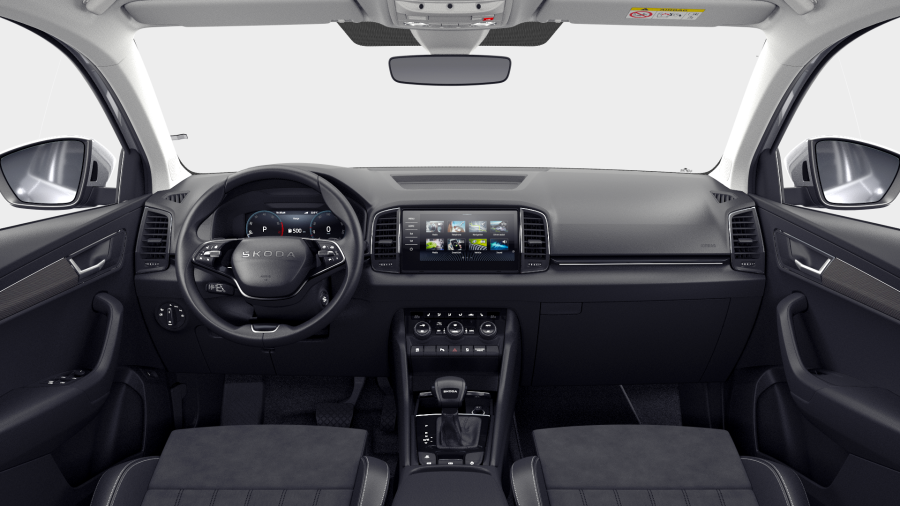 Škoda Karoq, 1,5 TSI 110 kW 7° automatická DSG, barva stříbrná
