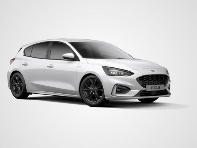 Ford Focus, FOCUS 5D, ST-LINE, 1.5 ECOBOOST 150K, 8ST AUT, barva bílá