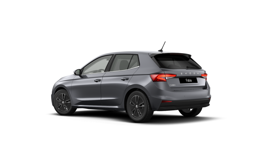 Škoda Fabia, 1,0 TSI 85 kW 7° automatická DSG, barva šedá