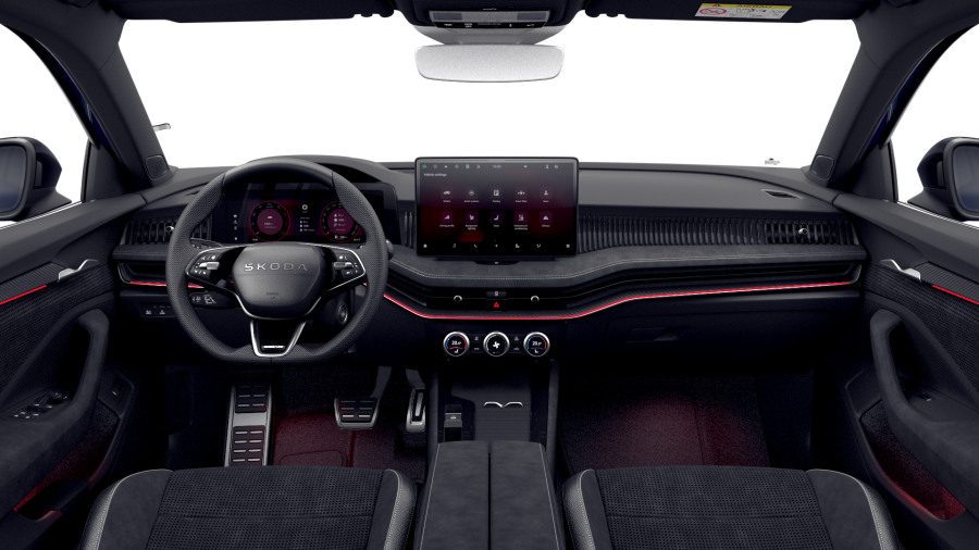 Škoda Superb, 2,0 TDI 110 kW 7° automatická DSG, barva modrá