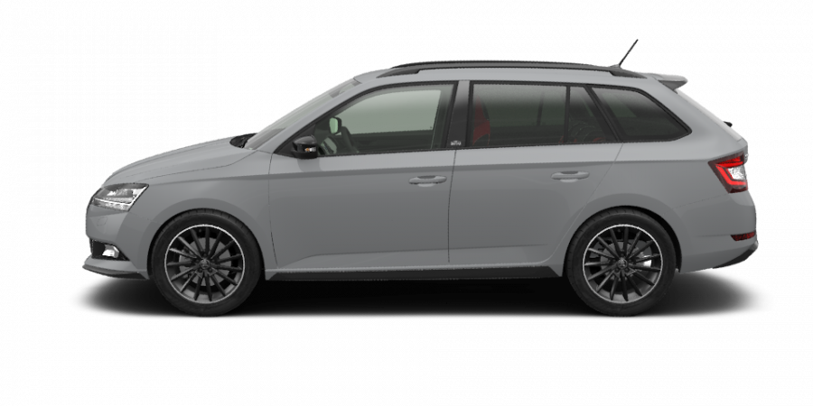 Škoda Fabia, 1,0 TSI 81 kW 7-stup. automat., barva šedá