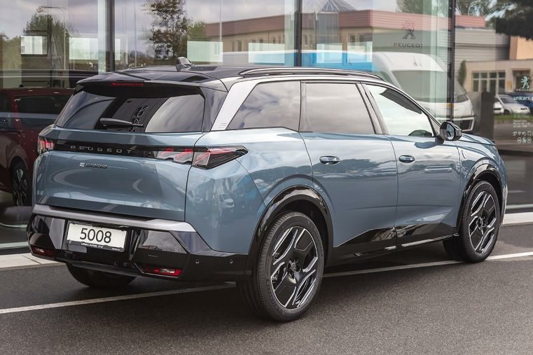 Peugeot 5008, Peugeot 5008 0,0 E- GT Elektromotor 157 kW, barva modrá