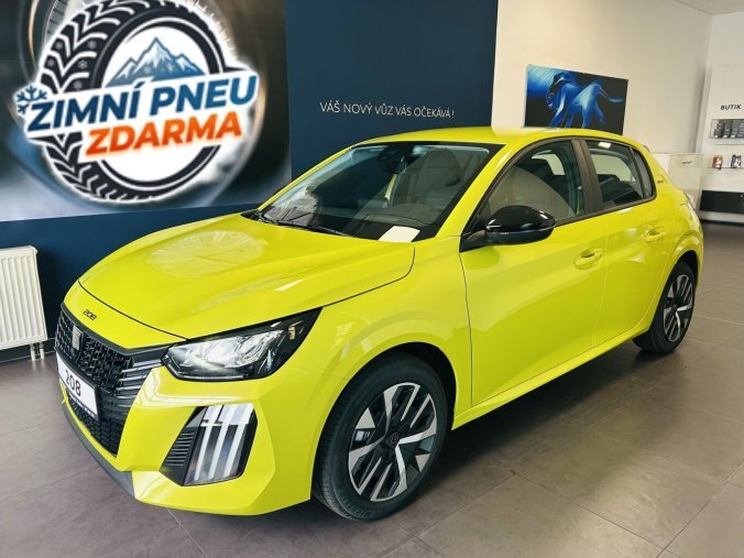 Peugeot 208, Peugeot 208 STYLE Turbo 100 S&S MAN6 + ZIMNÍ PNEU ZDARMA, barva žlutá