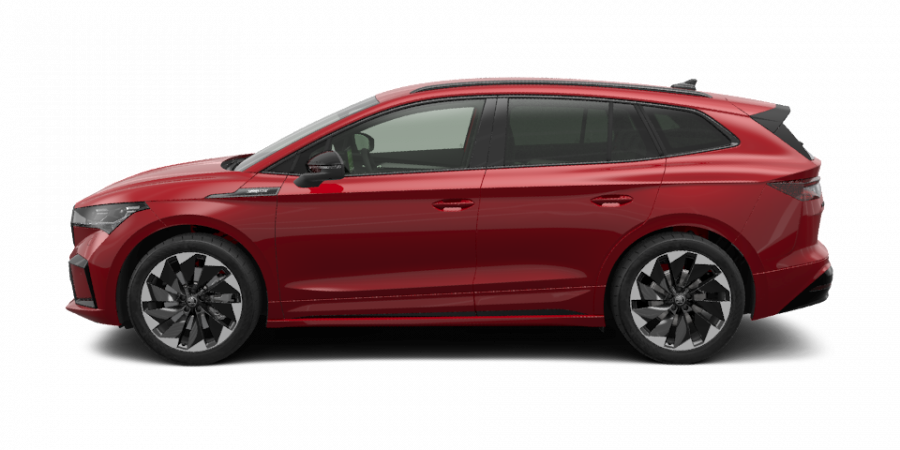Škoda Enyaq iV, 82 kWh 150 kW 1° převodovka, barva červená