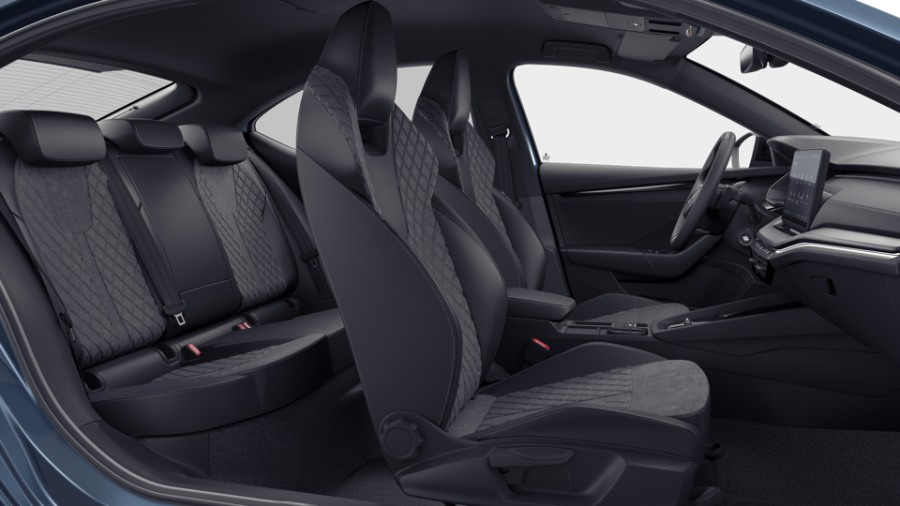 Škoda Octavia, 1,5 TSI m-HEV 110 kW 7° automatická DSG, barva modrá