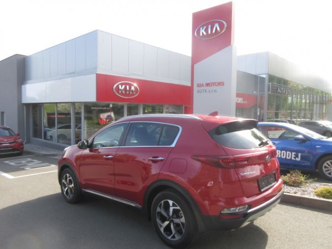 Kia Sportage, 1,6 T-GDi GPF 4x4 TOP, barva červená