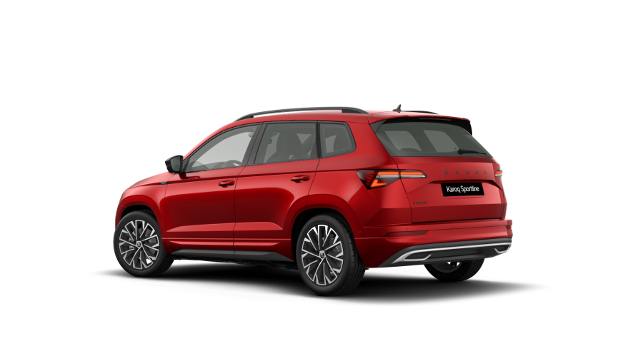 Škoda Karoq, 1,5 TSI 110 kW 7-stup. automat., barva červená