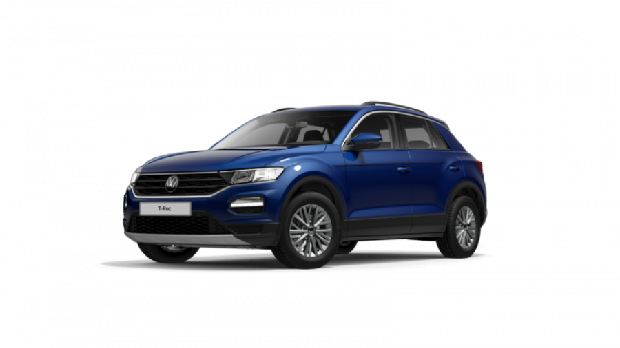 Volkswagen T-Roc, Maraton Edition 1,5 TSI ACT 6G, barva modrá
