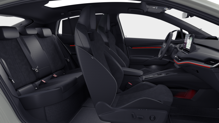 Škoda Enyaq iV, 82 kWh 1° automatická, barva šedá