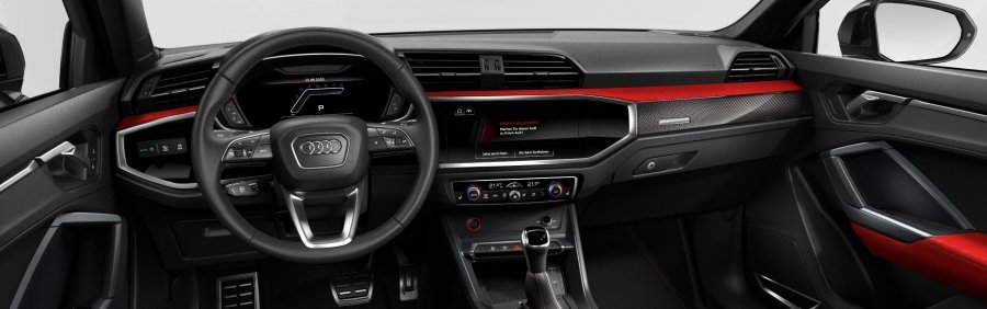 Audi Q3 Sportback, RS Q3 Sportback TFSI 294 kW quattro, barva bílá