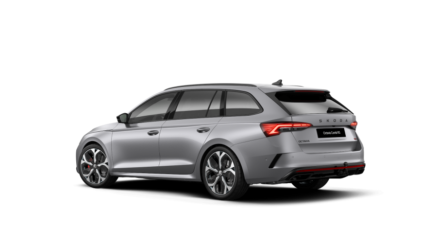 Škoda Octavia, 2,0 TSI 195 kW 7° automatická DSG, barva stříbrná