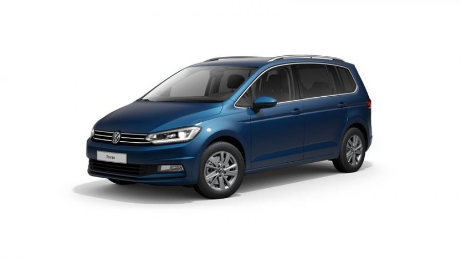 Volkswagen Touran, ME 2,0 TDI 7DSG, barva modrá