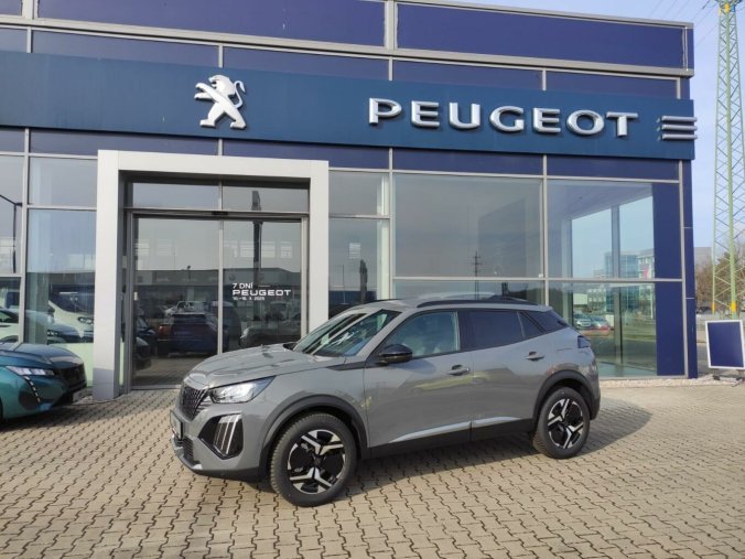 Peugeot 2008, Peugeot 2008 ALLURE 1.2 136k HY AUTOMAT, barva šedá