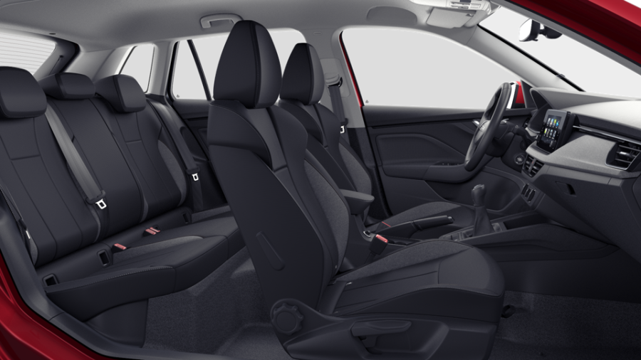 Škoda Kamiq, 1,5 TSI 110 kW 6-stup. mech., barva červená