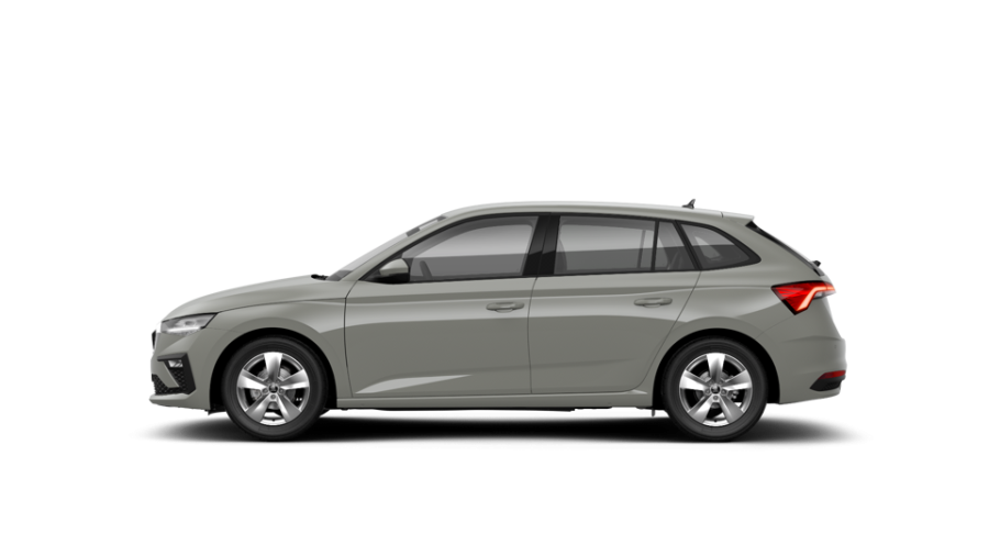 Škoda Scala, 1,0 TSI 70 kW 5° manuální, barva šedá