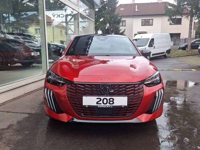 Peugeot 208, Peugeot 208 GT Hybrid 145 e-DCS6, barva červená