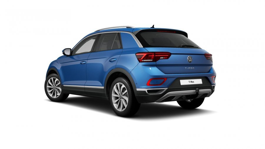 Volkswagen T-Roc, T-Roc Style 1,5 TSI 110 kW 6G, barva modrá