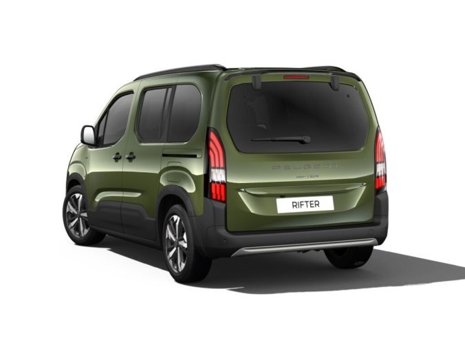 Peugeot Rifter, Peugeot Rifter GT, 130k, 7míst, Techno+, barva zelená