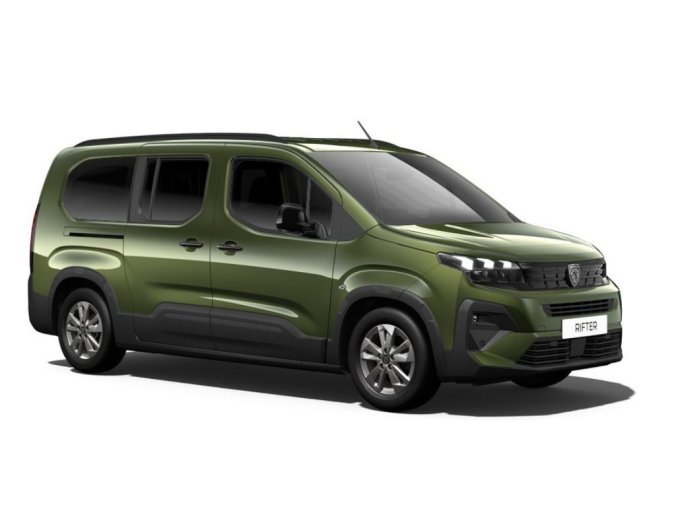 Peugeot Rifter, Peugeot Rifter LONG ALLURE, paket Style, barva zelená