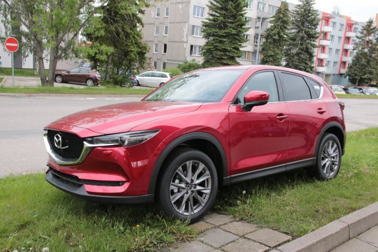 Mazda CX-5, 2,0 Skyactiv-G 165k, barva červená
