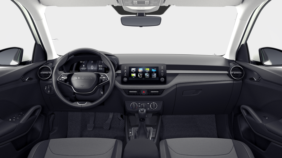 Škoda Fabia, 1,0 MPI 59 kW 5° manuální, barva bílá