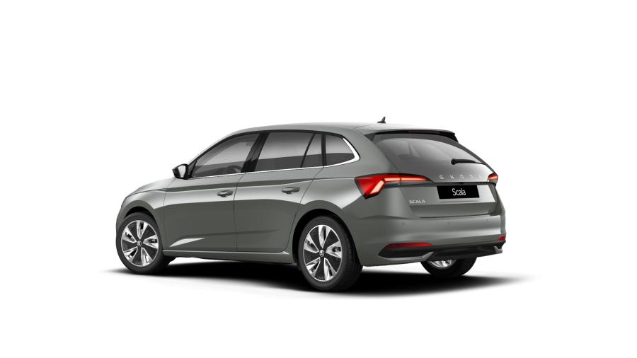 Škoda Scala, 1,0 TSI 85 kW 6-stup. mech., barva šedá