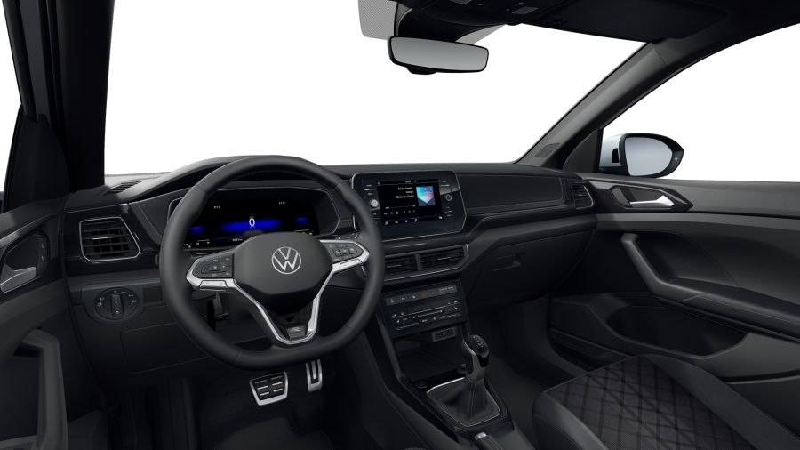 Volkswagen T-Cross, T-Cross R-Line People1.5 TSI 110 kW 7DSG, barva stříbrná
