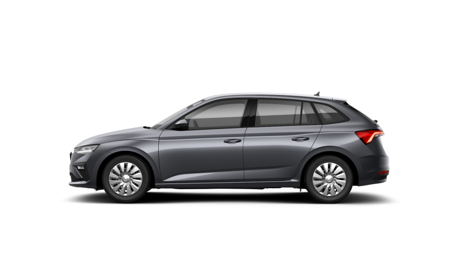 Škoda Scala, 1,5 TSI 110 kW 6-stup. mech., barva šedá