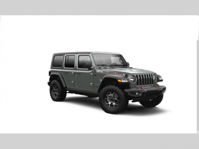 Jeep Wrangler, 2,0T 270 PS Rubicon Unlimited, barva šedá