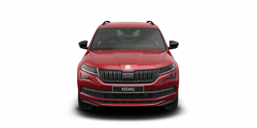 Škoda Kodiaq, 2,0 TDI 140 kW 7-stup. automat. 4x4, barva červená