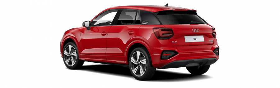 Audi Q2, Q2 Advanced 35 TDI 110kW quattro, barva červená