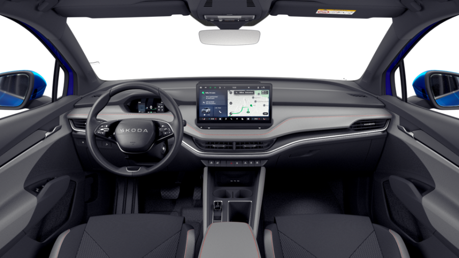 Škoda Elroq, 63 kWh 1° převodovka, barva modrá