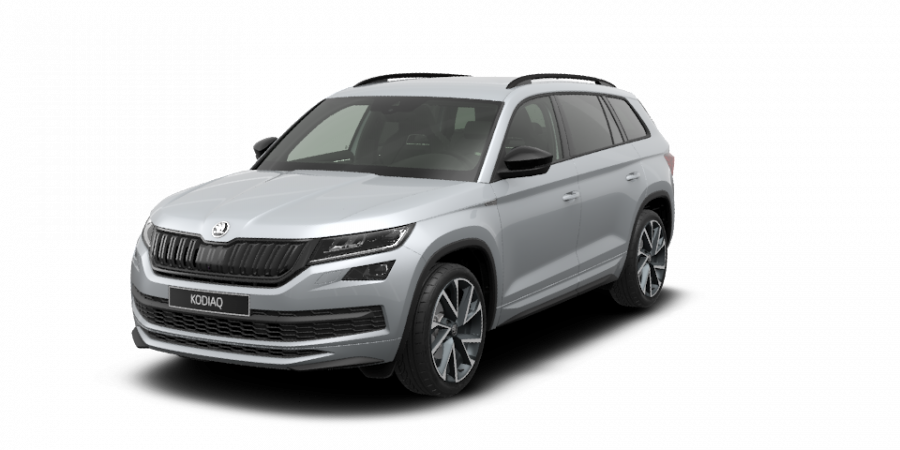 Škoda Kodiaq, 2,0 TDI 140 kW 7-stup. automat. 4x4, barva stříbrná