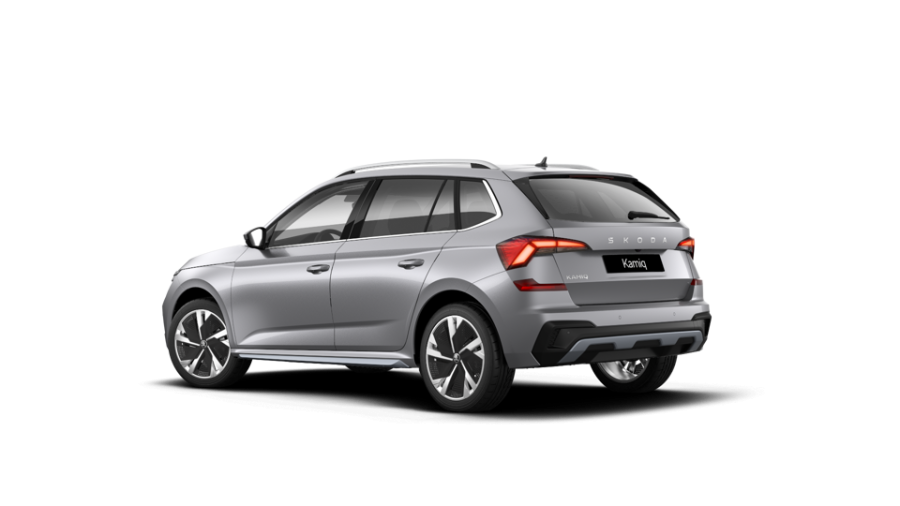 Škoda Kamiq, 1,5 TSI 110 kW 6° manuální, barva stříbrná