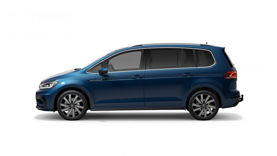 Volkswagen Touran, Touran HL 1,5 TSI EVO 6G, barva modrá