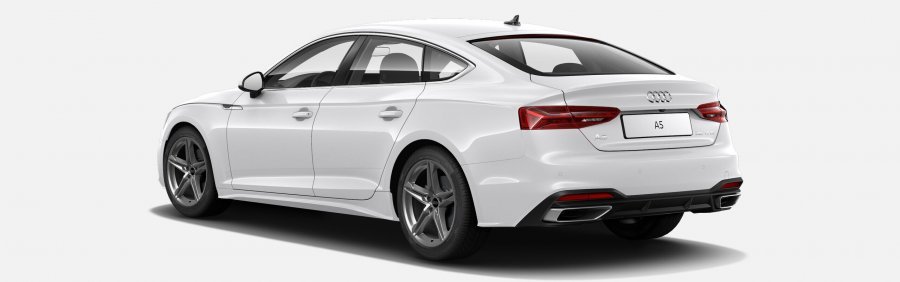 Audi A5, Nové A5 Sportback 35 TFSI 110 kW, barva bílá